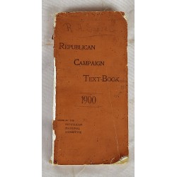 Republican Campaign Text-Book 1900